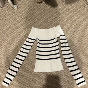 Urban Outfitters Ribbed White Sweater